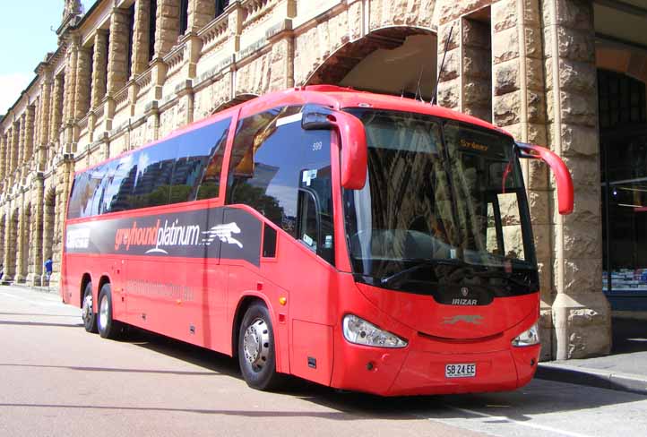 Greyhound Platinum Scania K480EB Irizar Century 599